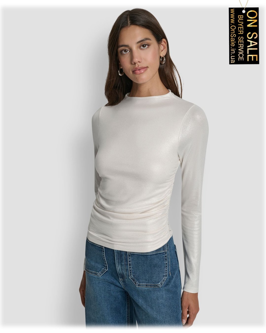 Жіночий лонгслів DKNY JEANS