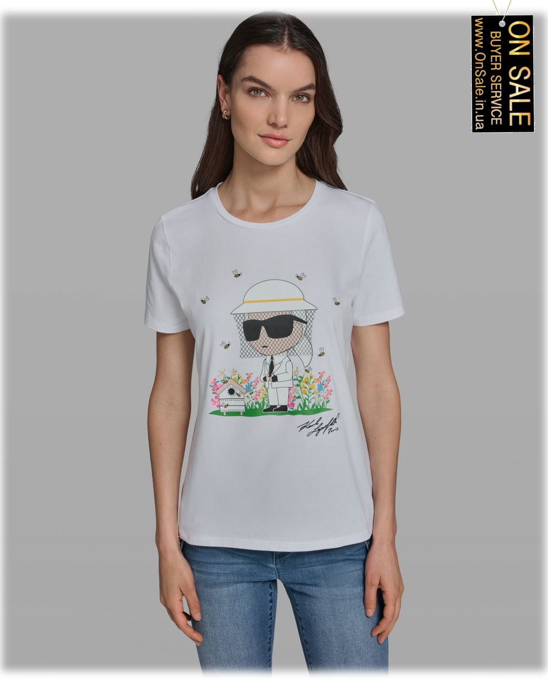 Жіноча футболка Karl Lagerfeld Paris