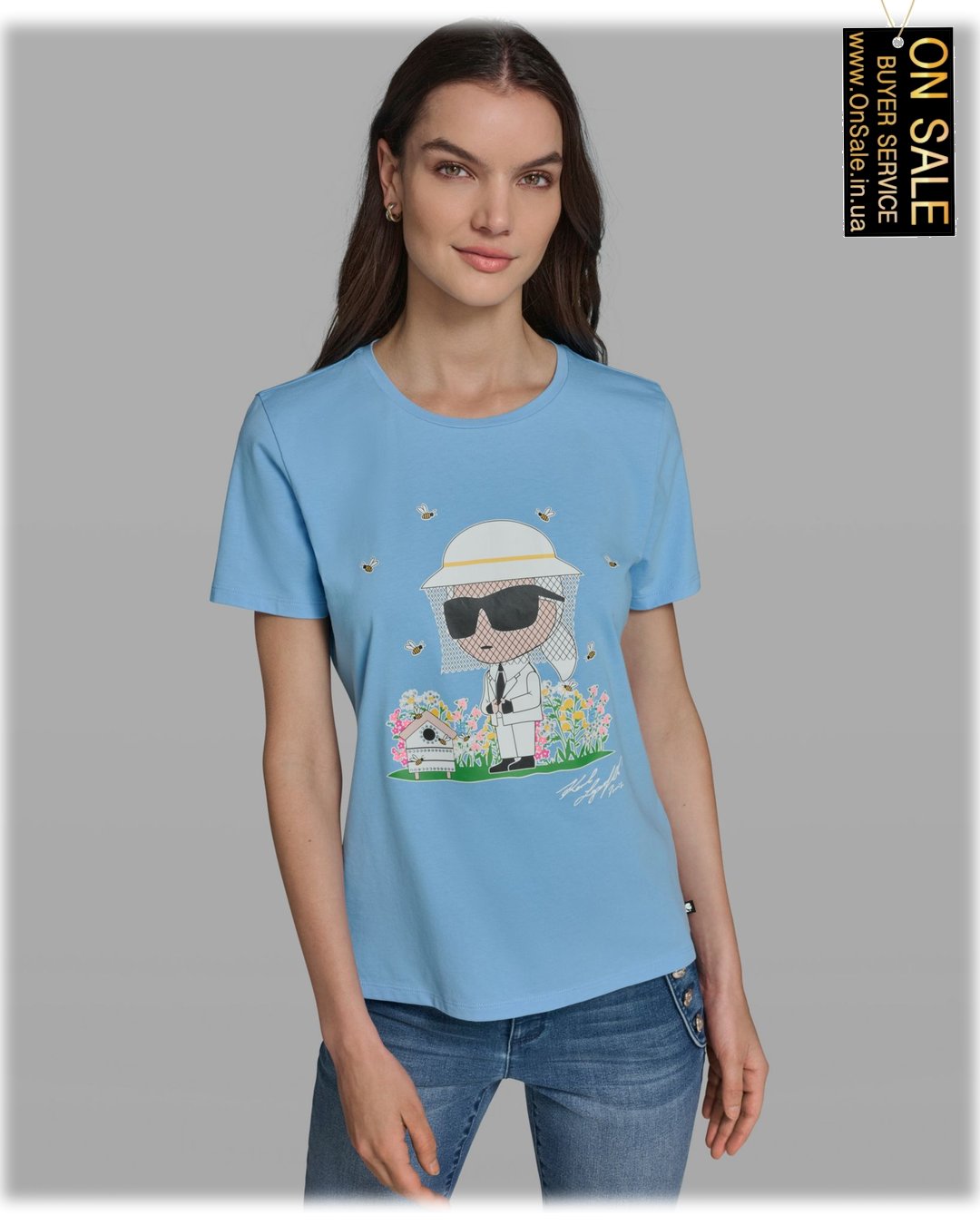 Жіноча футболка Karl Lagerfeld Paris