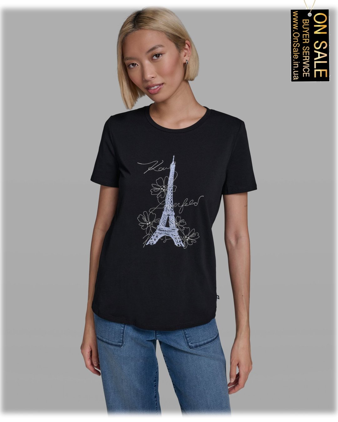Жіноча футболка Karl Lagerfeld Paris