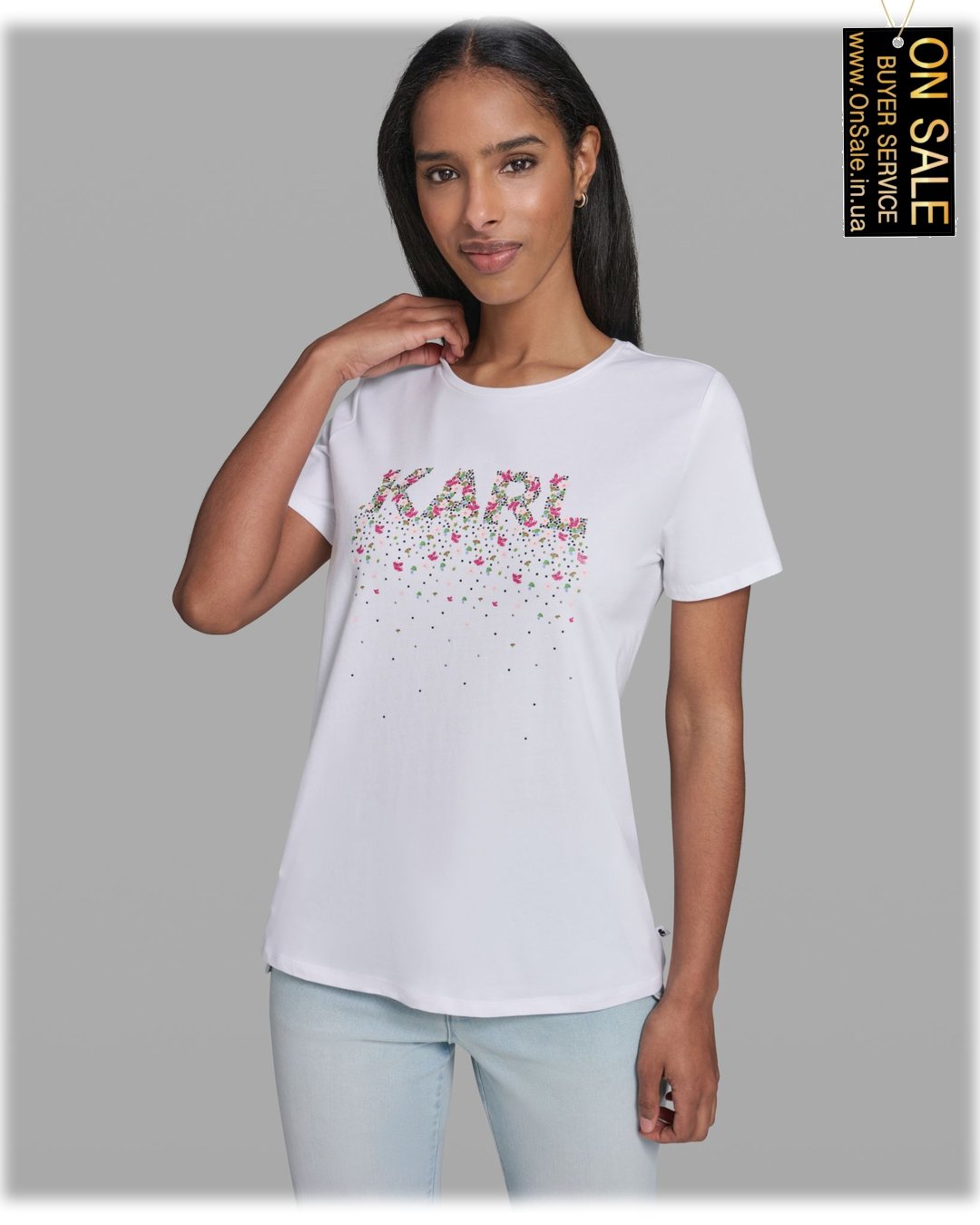 Жіноча футболка Karl Lagerfeld Paris