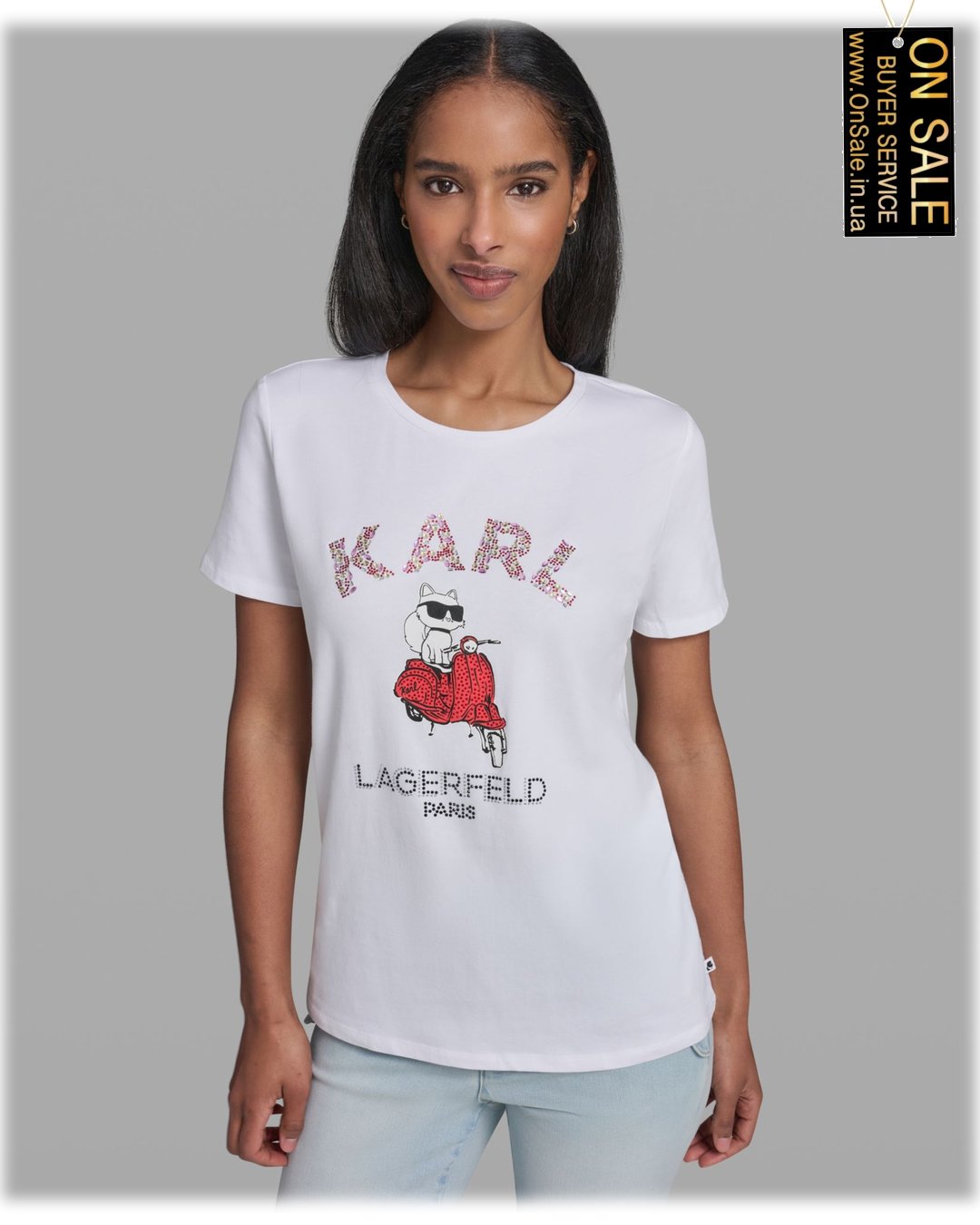 Жіноча футболка Karl Lagerfeld Paris