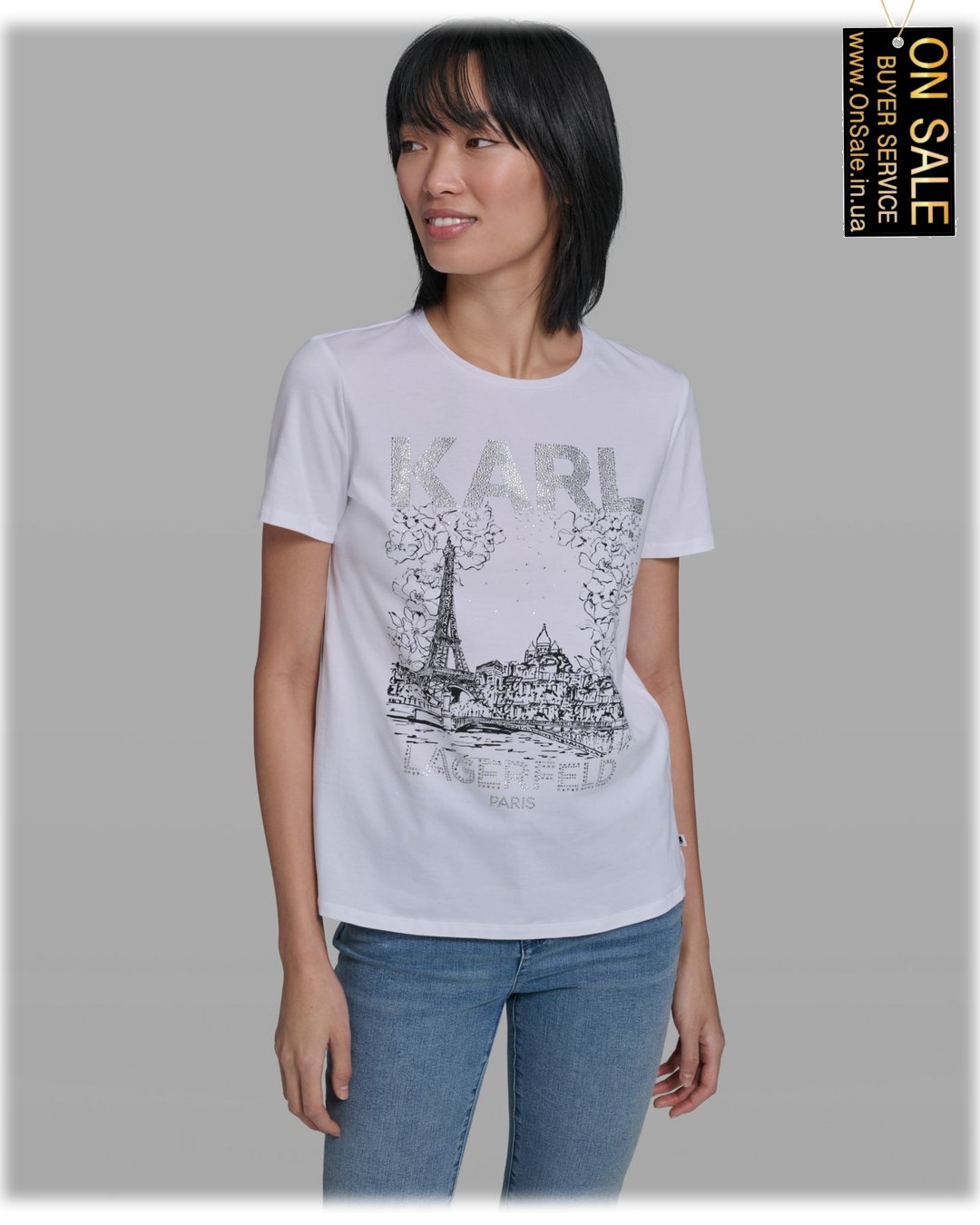 Жіноча футболка Karl Lagerfeld Paris