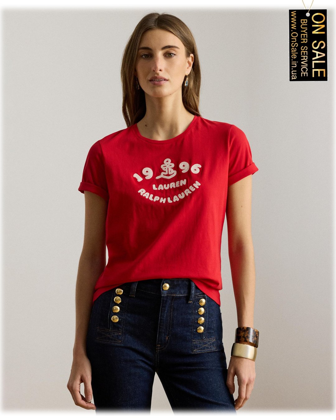 Жіноча футболка Lauren Ralph Lauren